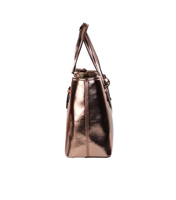 MICHAEL KORS - Bolso tote Jet Set Primrose Metallic XS con cremallera superior - Image 2