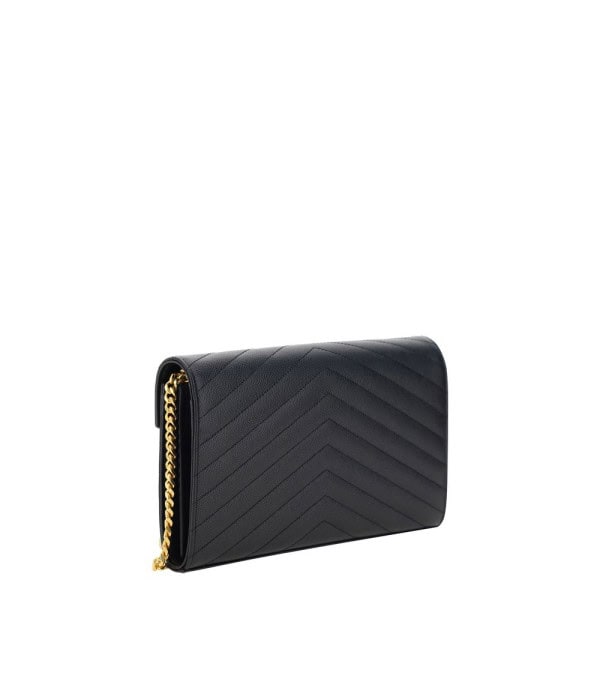 YSL - SAINT LAUREN - Bolso de hombro con logo negra - Image 3