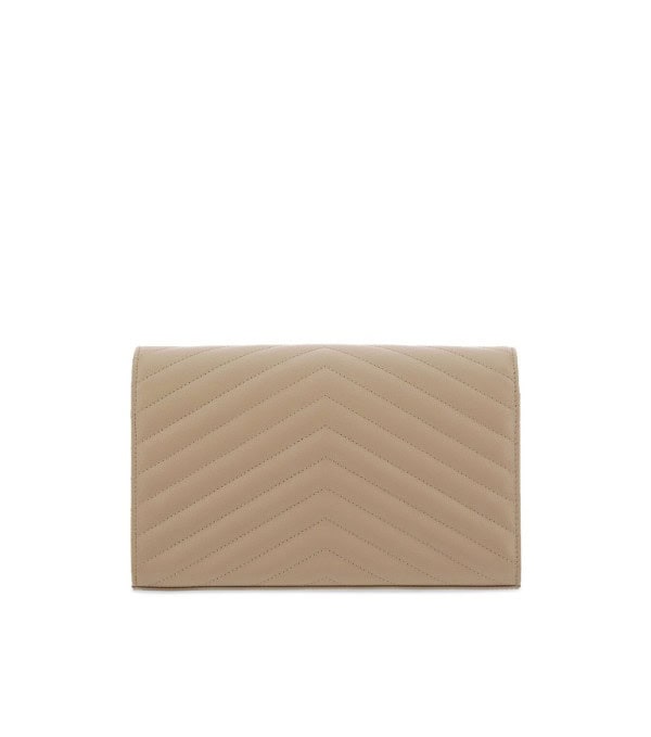 YSL - SAINT LAUREN - Bolso de hombro con logo marron - Image 3