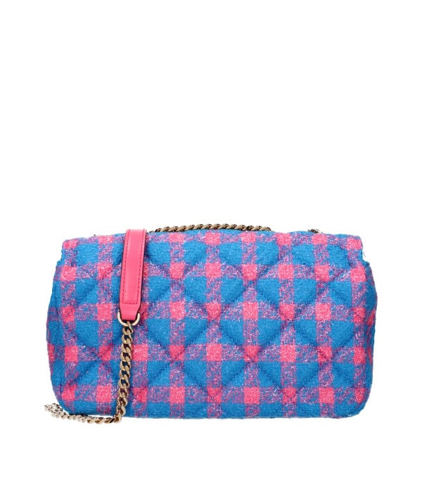 VERSACE - Bolso cruzado de tela azul - Image 3