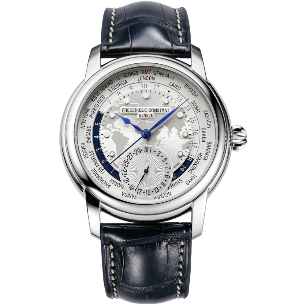 FREDERIQUE CONSTANT - Mod. Clásico Reloj Mundial