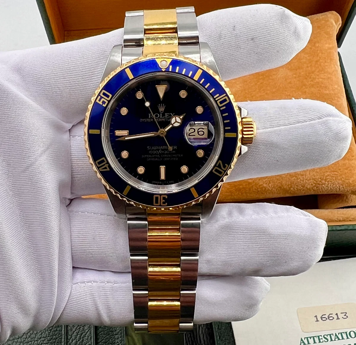 ROLEX - SUBMARINE DATE BLU